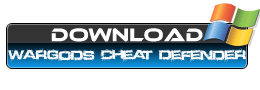 WarGods Cheat Defender compatible with Windows XP